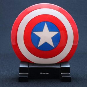 Captain America â€“ Porcelain Shield Collection (Marvel Comics): Silver Age