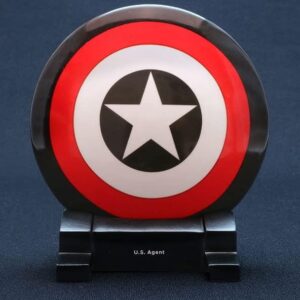 Captain America â€“ Porcelain Shield Collection (Marvel Comics): U.S. Agent