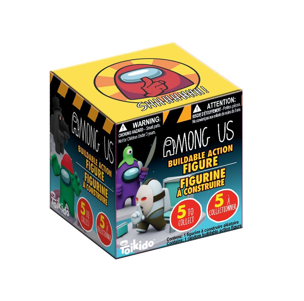 Among Us Craftable Buildable Action Figure - Mystery Box