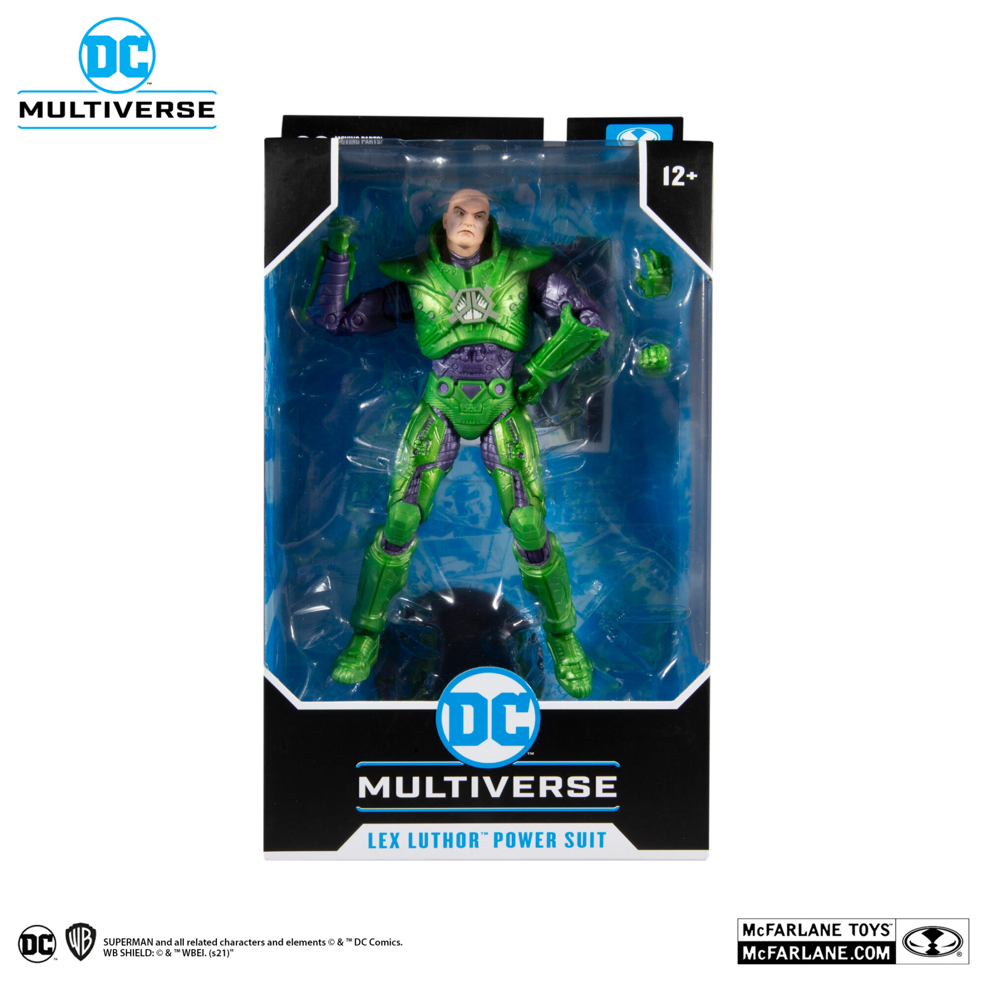 Lex Luthor Power Suit (Green) - Action Figure - Image 3